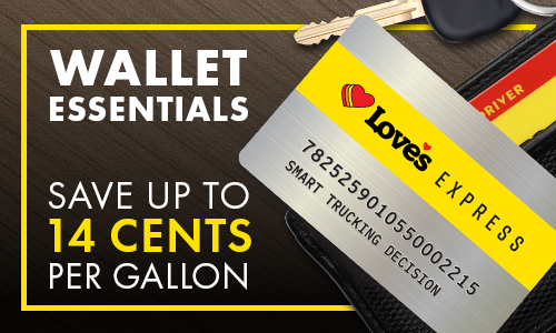 A LEX card with save up to 14 cents per gallon text