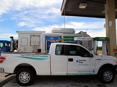 Trillium CNG ribbon cutting at Holiday in Minnesota