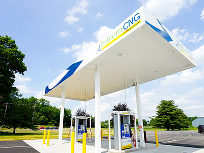 Buy CNG at a Trillium station